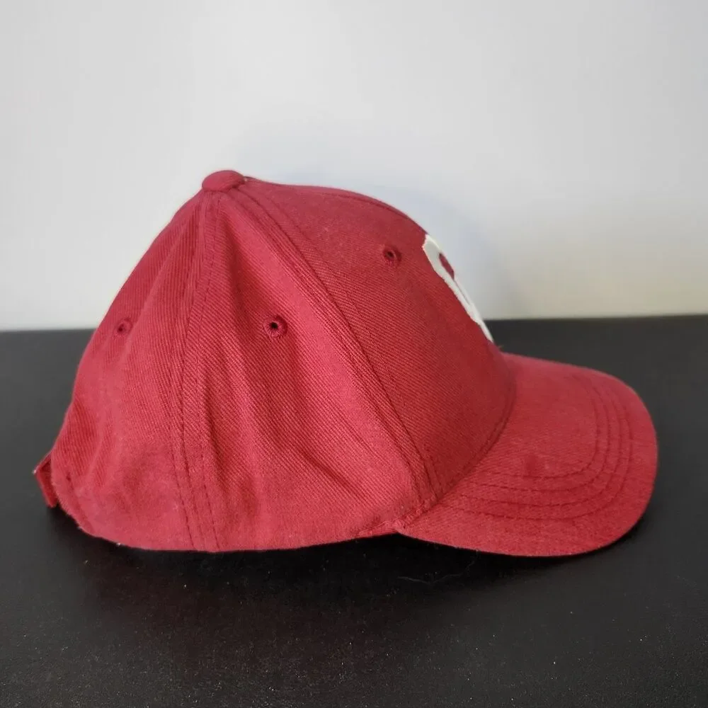 Oklahoma Sooners Youth Hat Cap Russell Athletic OU Crimson Red White Adjustable